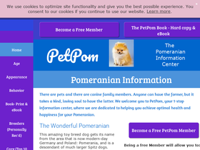 'petpom.com' screenshot