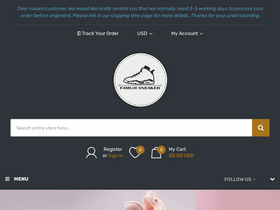 'famujisneaker.com' screenshot