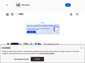 'pebmed.com.br' screenshot