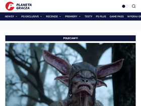 'planetagracza.pl' screenshot