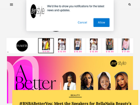 'bellanaijastyle.com' screenshot