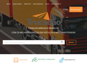 'trucadao.com.br' screenshot