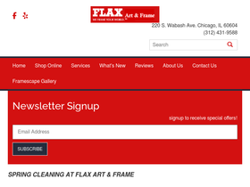 flaxartandframe.com