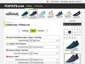 'fcstats.com' screenshot