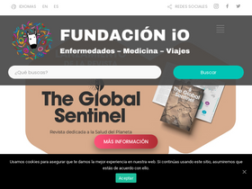 'fundacionio.com' screenshot