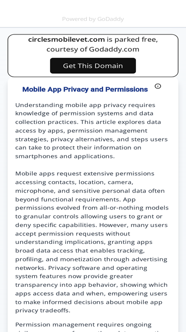 circlesmobilevet.com