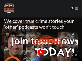 'talkmurder.com' screenshot