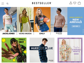 'bestsellerclothing.in' screenshot