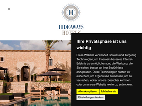 hideaways-hotels.com