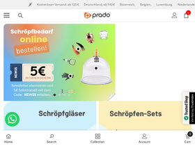 prado homepage screenshot