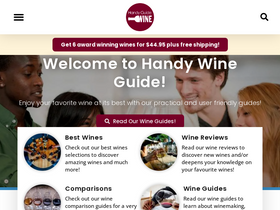 'handywineguide.com' screenshot