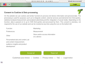 'kingdoms.com' screenshot