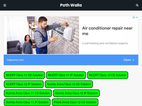'pathwalla.com' screenshot