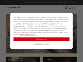 'umarex.de' screenshot