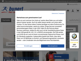 'bunert.de' screenshot