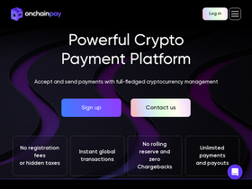 'onchainpay.io' screenshot