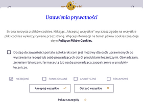 'aptekarski.com' screenshot