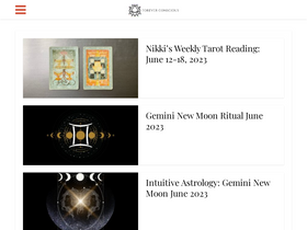 'foreverconscious.com' screenshot