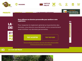 'lamaison.fr' screenshot