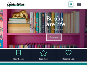 'getunderlined.com' screenshot