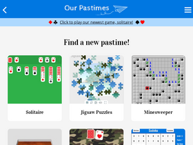 'ourpastimes.com' screenshot