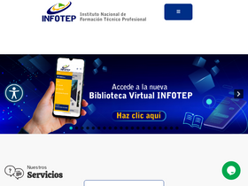 'infotep.gob.do' screenshot