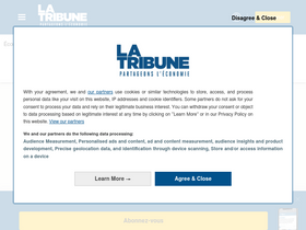 'annonceslegales.latribune.fr' screenshot