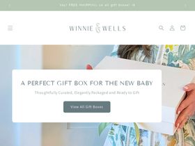 winnieandwells.com homepage screenshot
