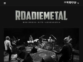 'roadie-metal.com' screenshot