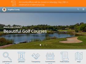 'angelinacounty.net' screenshot