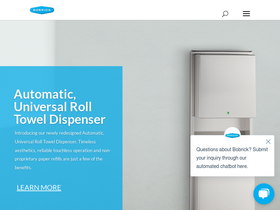 'bobrick.com' screenshot