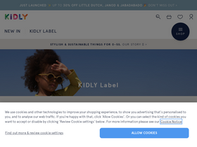 'kidly.co.uk' screenshot