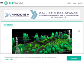 'tdworld.com' screenshot