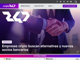 'cripto247.com' screenshot