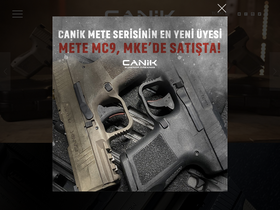 'canikarms.com' screenshot