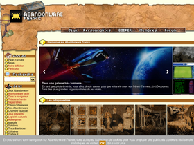 'abandonware-france.org' screenshot