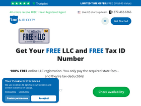 'incauthority.com' screenshot