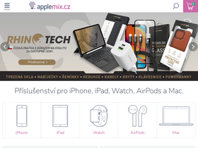 'applemix.cz' screenshot