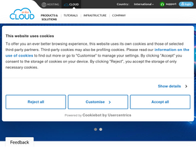 'arubacloud.com' screenshot