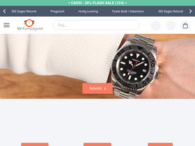'urkompagniet.dk' screenshot
