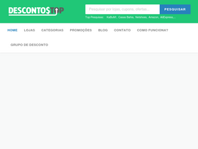 'descontostop.com.br' screenshot