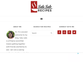 'salu-salo.com' screenshot