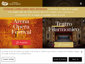 'arena.it' screenshot