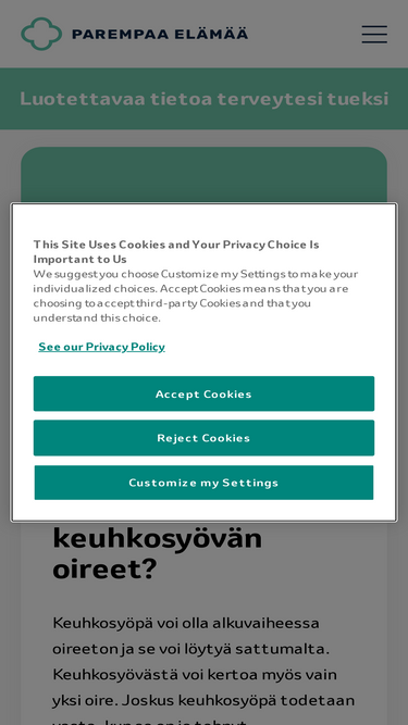 parempaaelamaa.fi