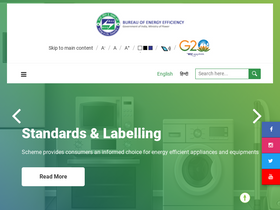 'beeindia.gov.in' screenshot