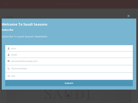 'saudiseasons.com' screenshot