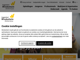 'windesheim.nl' screenshot