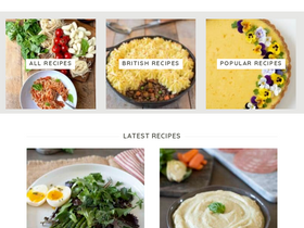 'culinaryginger.com' screenshot