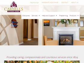 'carnells.com' screenshot