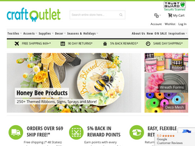'craftoutlet.com' screenshot